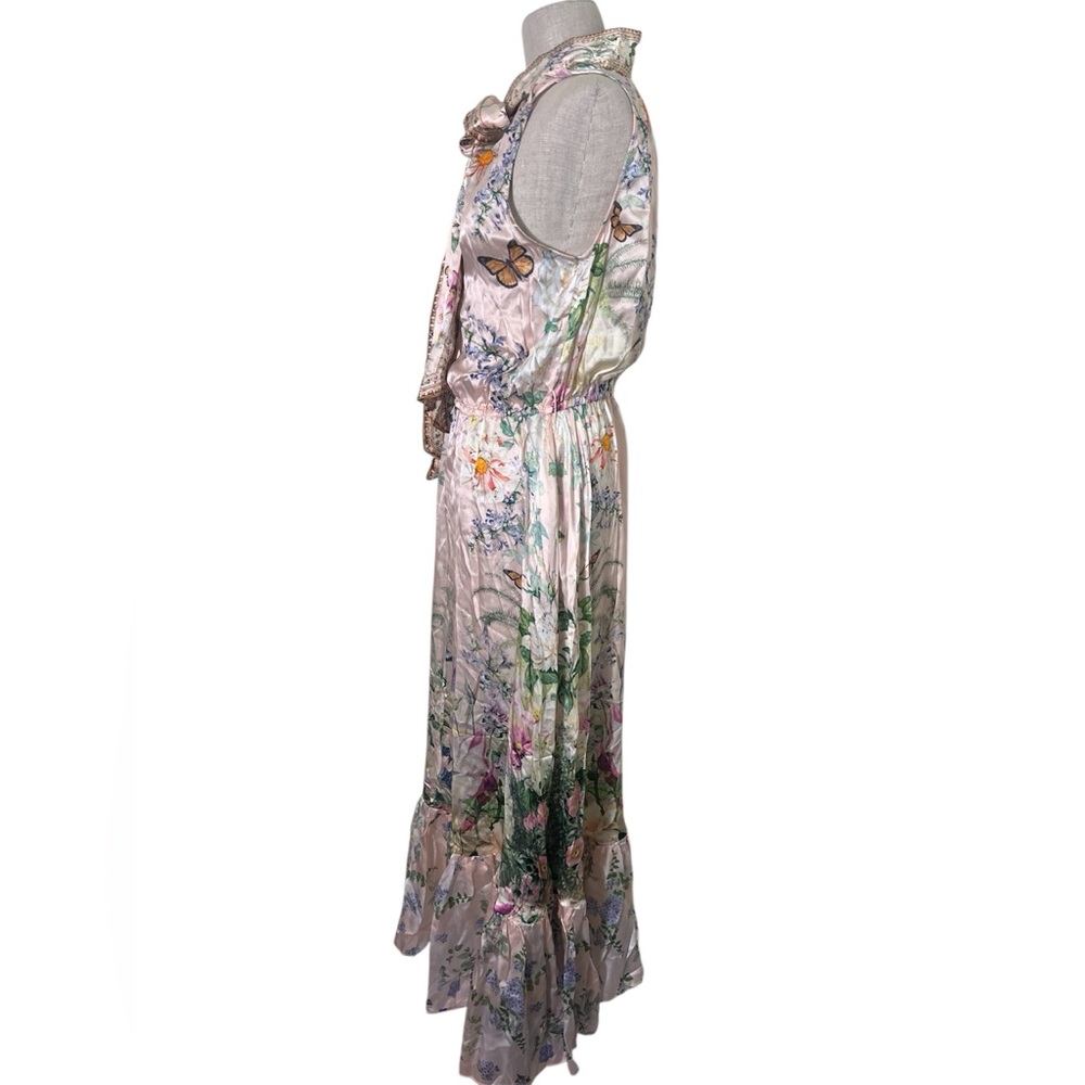 Camilla necktie dress with elasticated waist - Picture 3 of 8